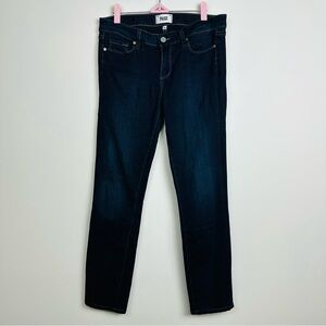 PAIGE Women's Deep Indigo Skyline Skinny Jeans Size 29